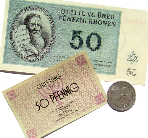 B5 - Banconote e monete utilizzati nel ghetto